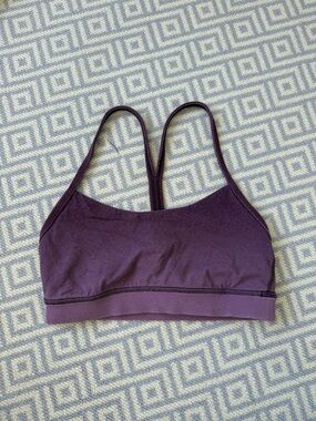 lululemon athletica Plum Purple Strappy Sports Bra